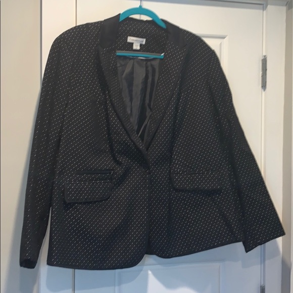 NWT Coldwater Creek Jacquard Dots Blazer - Picture 2 of 8